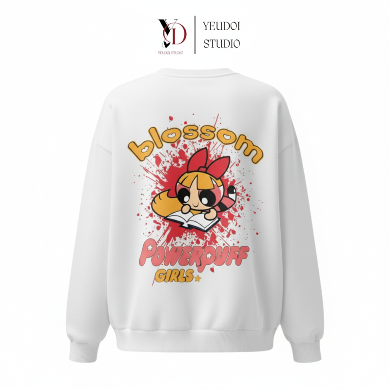 Áo sweater đôi dễ thương 2025 | YEUDOI.Studio 1 Áo Sweater đôi sễ thương