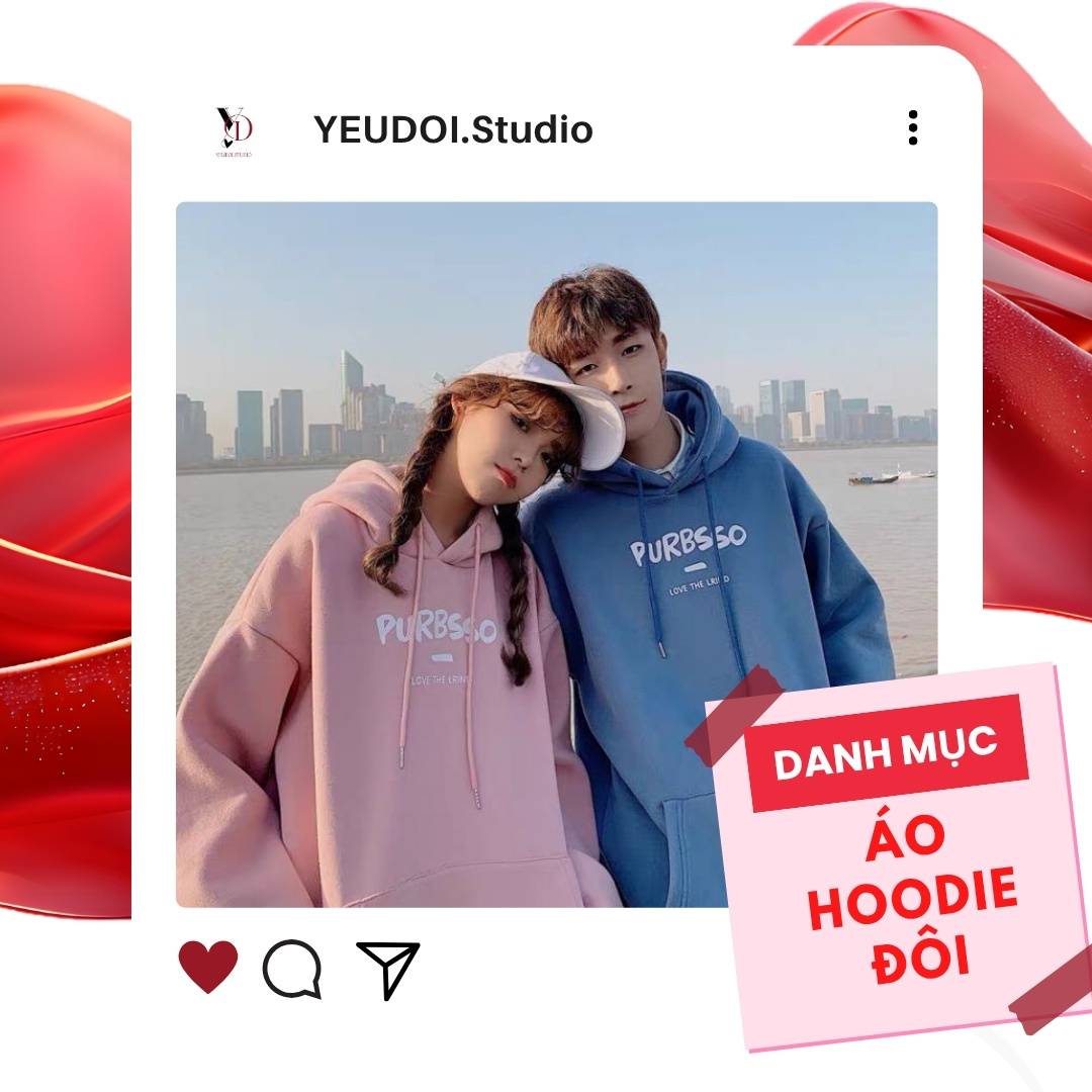 Áo Hoodie Đôi